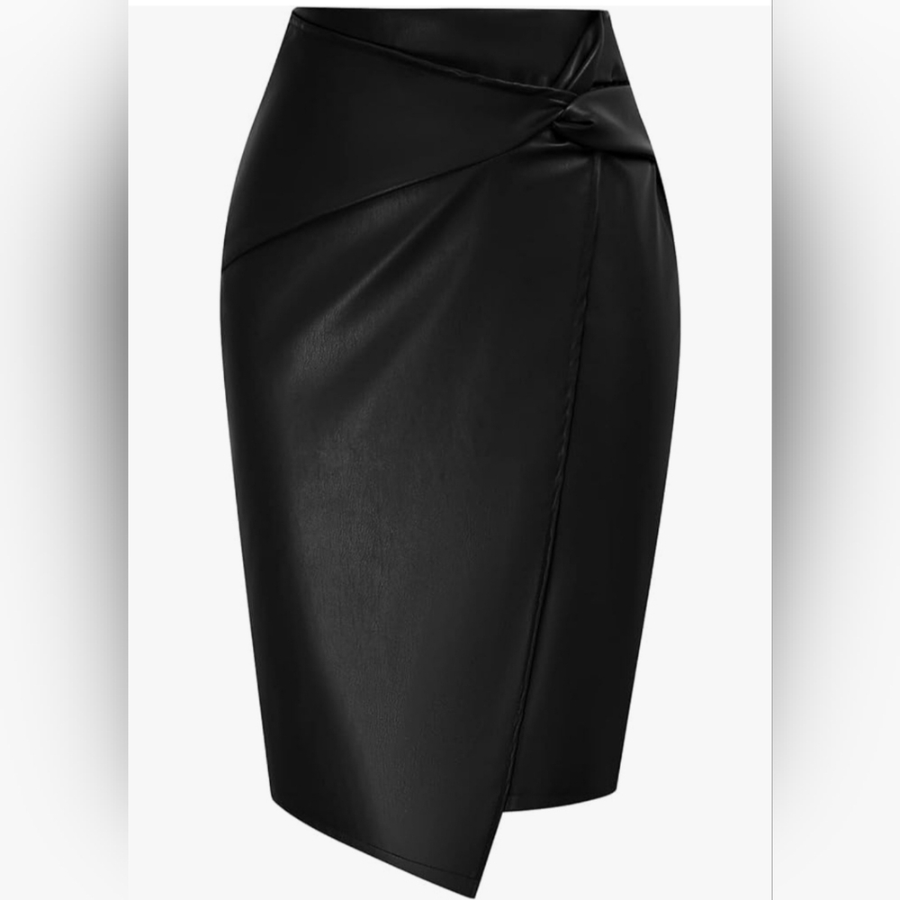 KATE KASIN Elegant Black Women's Skirt
